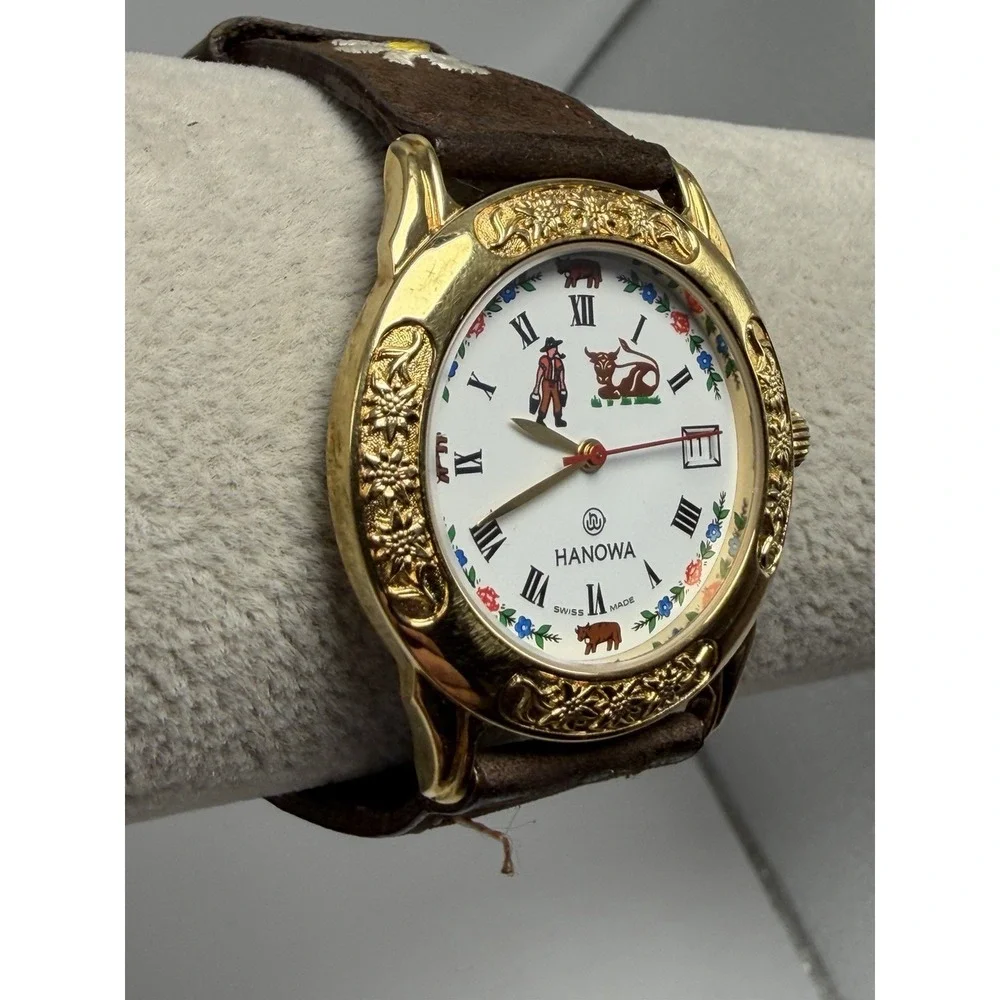 Hanowa Vintage 604 New Battery Ladies Watch 34MM 7.5